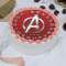 Avengers Logo Photo Cake