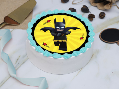Lego Batman Photo Cake