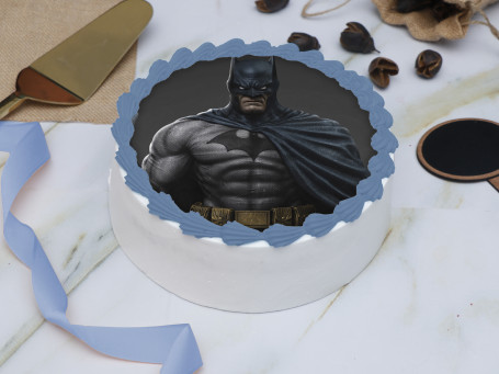 Angry Batman Photo Cake