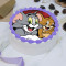 Cute Tom And Jerry Photo Cake