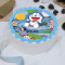 Doraemon Playing With Friends Photo Cake