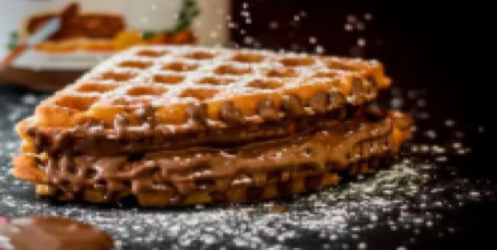 Waffle Nutella Sandwich