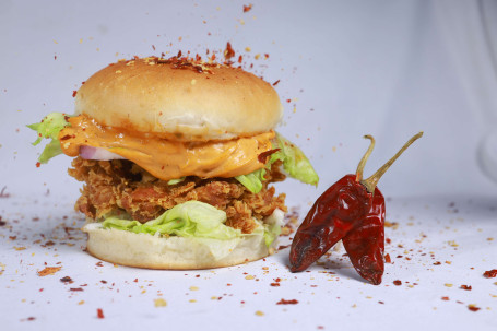 Spicy Tikka Chicken Burger