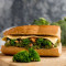 Broccoli Pesto Almond Sub Sandwich