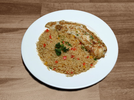 Brown Rice With Fish