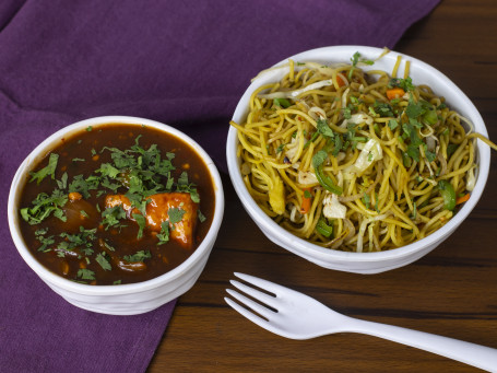 Chilli Paneer Gravy Noodles