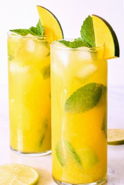 Peach Basil Lemonade