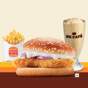 Crispy Chicken+Classic Cold Coffee+Fries(M)