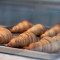 Savory Egg Croissant With Leek Parmesan Tray