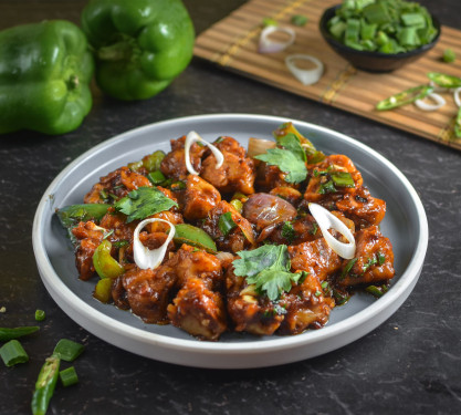 Chilli Chicken Dry (12 Pieces)