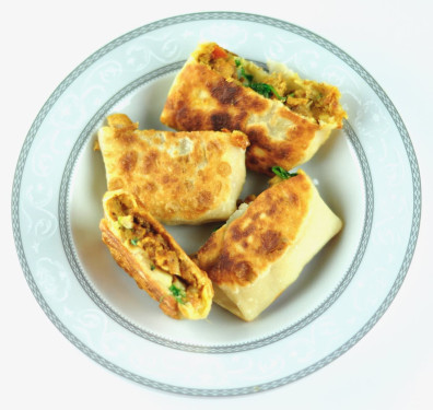 Chilli Paneer Egg Paratha