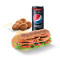 Drink Rs 1 With Non Veg Sub Combo (15 Cm, 6 Inch
