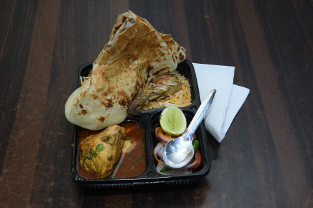 Chicken Gravy(1Pcs) Biriyani Roti(2Pcs)