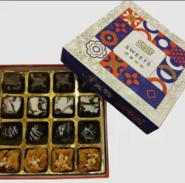 Baklava Choco Dates 16Pc 4Pc Free Khaleji Box Assorted Dryfruit