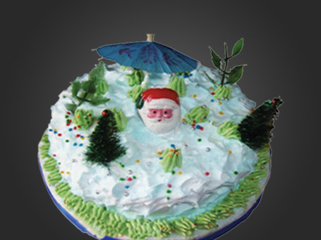 Santas Hideout Mini Cake