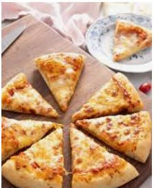6 Single Cheese Pizza