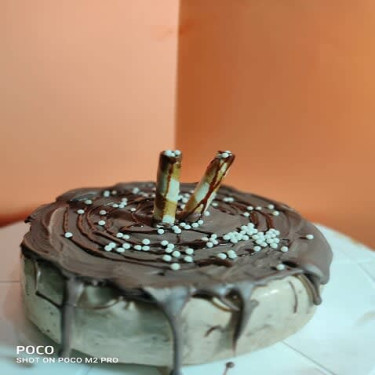 Double Choco Bite Ice Cream Cake (1/2 Kg)