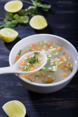 Lemon Coriander Clear Soup Chicken (No Msg)