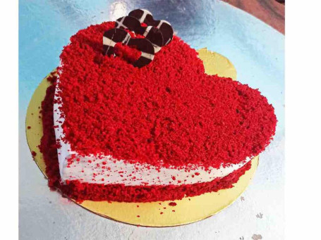 Gâteau en forme de coeur Redvelvet