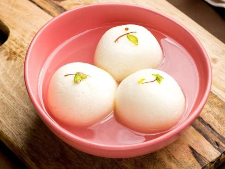 White Rasgulla 2Pcs