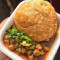 Khasta Chole Aloo 1Pcs