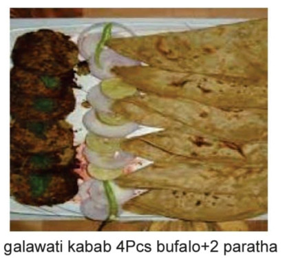 Galawati (4 Pcs) Kebab (Bufallo) 2 Paratha