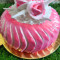 Strawberry Cake Eggless]