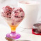 Vanilla Ice Cream With Rasspberry Crush