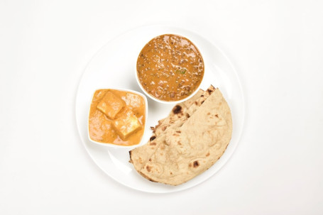 Shahi Paneer Dal Makhani 4 Roti