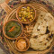 Palak Paneer Chole 4 Roti