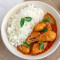 Chicken Curry With Biryani Rice