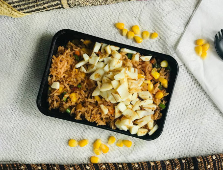 Brown Rice Exotic Veggies With Egg White