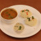 Special Idli 2 Pcs Served With Coconut Chutney Sambhar