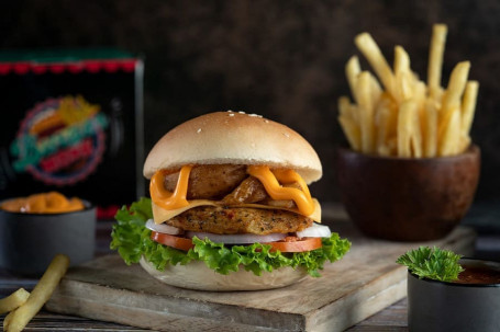 Bombay Cheese Batata [Chef Special] Burger