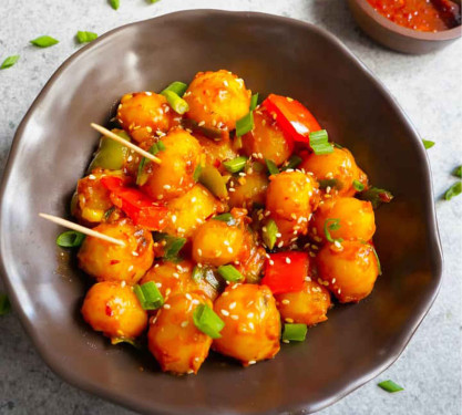 Potatoes In Chilli Garlic Sauce