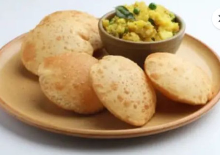 4 Puri Sabji