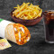 (Pour 1) Chole Paneer Wrap Fries Thums Up Repas