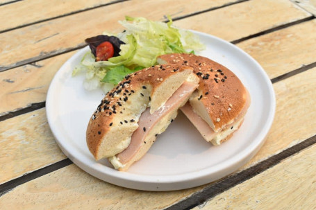 Chicken Ham Bagel