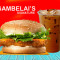 1 Gumbelai's Signature Chicken Burger With Cold Coffee