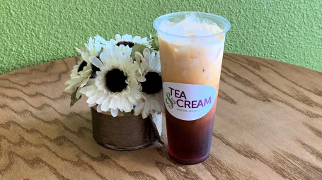 Thai Tea With Coconut Cream