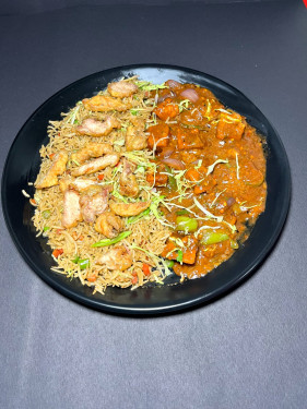 Chili Chicken Chicken Manchurian Gravy Chicken Noodle Fried Rice Meal