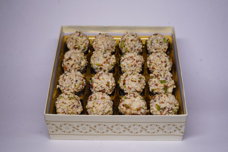 White Chocolate Kaju Laddoo