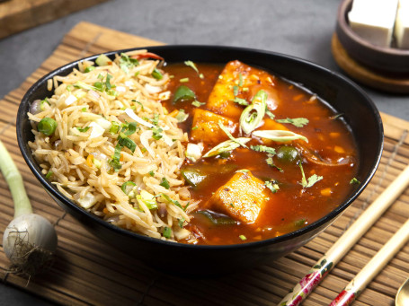 Street Style Chilli Paneer Meal Bowl