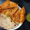 2 High Protein Soya Keema Paratha Served With Chutney