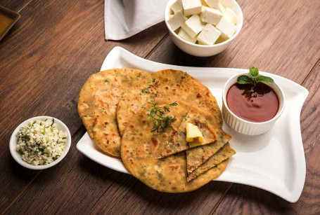 2 Paneer Cheese Paratha