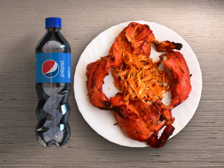 Tandoori Chicken 2 Pcs Pepsi 600 Ml Pet Bottle Bottle
