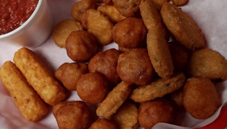 Breaded Mushrooms And Zucchini