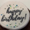 Happy Birthday logo disk