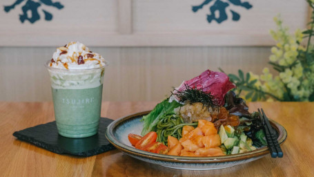 Salmon Poke Soba Combo