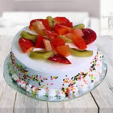 Fresh Fruit Mixed Cake